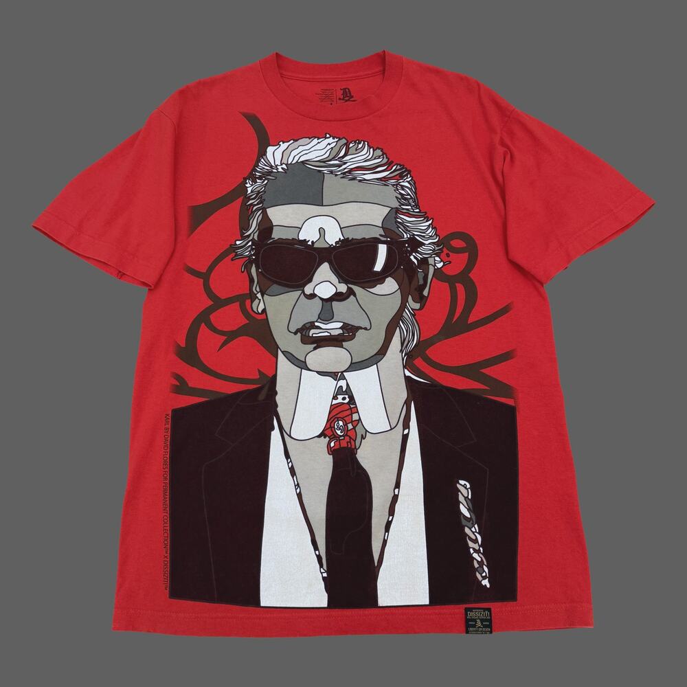 Dissizit x Karl Lagerfeld DFKL Graphic Tee L